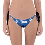 BLUE #2 Reversible Bikini Bottom