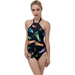 black Go with the Flow One Piece Swimsuit