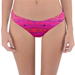 Pink And Purple And Peacock Created By Flipstylez Designs Reversible Hipster Bikini Bottoms by flipstylezfashionsLLC