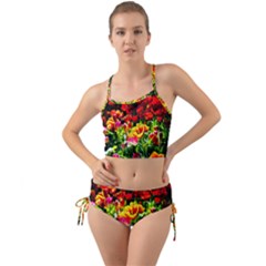 Colorful Tulips On A Sunny Day Mini Tank Bikini Set by FunnyCow