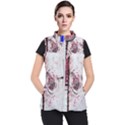 Abstract Art Of Grunge Wood Women s Puffer Vest View1