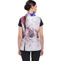 Abstract Art Of Grunge Wood Women s Puffer Vest View2