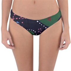 Christmas Hearts Reversible Hipster Bikini Bottoms