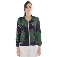 Christmas Hearts Windbreaker (women)