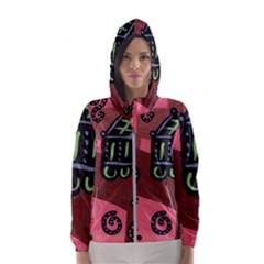 Floating Bed Hooded Windbreaker (women) by snowwhitegirl