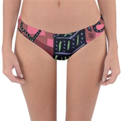 Floating Bed Reversible Hipster Bikini Bottoms