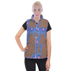 Hair Salon Floor Women s Button Up Vest