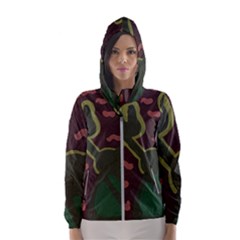 The Desert Plant Hooded Windbreaker (women)