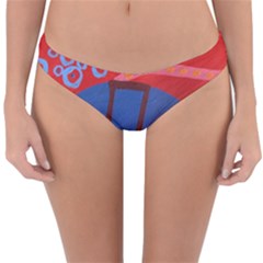 My Dog Sleeping Reversible Hipster Bikini Bottoms