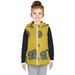 Peas Four Leaf Clover Kid s Hooded Puffer Vest