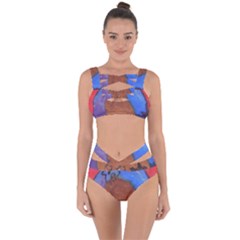 Creepy Castle Bandaged Up Bikini Set 