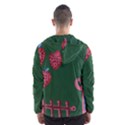 Floating Strawberries Hooded Windbreaker (Men) View2