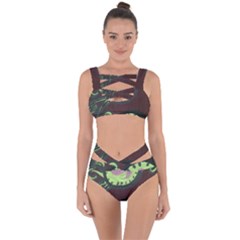 Cute Crab Bandaged Up Bikini Set 