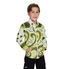 Yellow Swirls Windbreaker (kids)