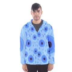 Blue Rain Hooded Windbreaker (men)