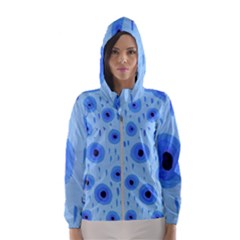 Blue Rain Hooded Windbreaker (women)