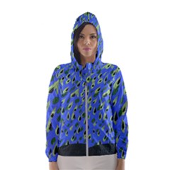 Raining Leaves Hooded Windbreaker (women)