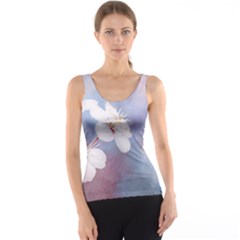 Pink Mist Of Sakura Tank Top by FunnyCow