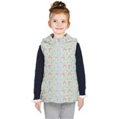 Mauve Winter Hat Kid s Hooded Puffer Vest