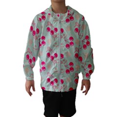 Bubblegum Cherry Hooded Windbreaker (kids)