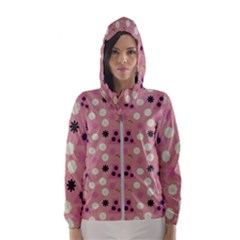 Mauve Dress Hooded Windbreaker (women)