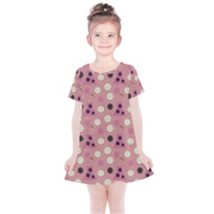 Mauve Dress Kids  Simple Cotton Dress by snowwhitegirl