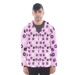 Pink Donuts Hooded Windbreaker (men)