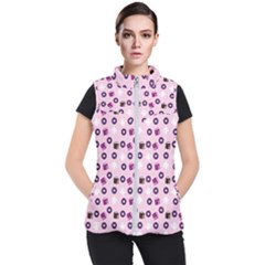 Pink Donuts Women s Puffer Vest