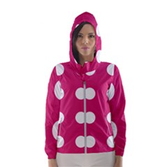 Pink Dot Hooded Windbreaker (women)