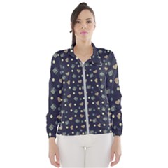 Blue Milk Hearts Windbreaker (women)