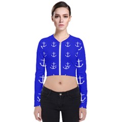 Royal Anchors Zip Up Bomber Jacket by snowwhitegirl