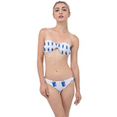 Milk Carton Classic Bandeau Bikini Set by snowwhitegirl