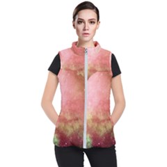 Galaxy Red Women s Puffer Vest