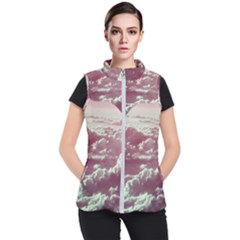 In The Clouds Pink Women s Puffer Vest