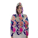 Ramen And Sushi Hooded Windbreaker (Women) View1