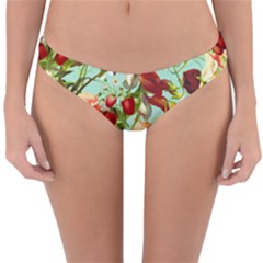 Fruit Blossom Reversible Hipster Bikini Bottoms