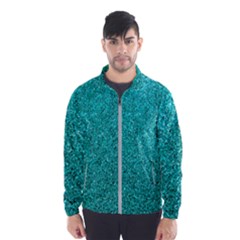 Aqua Glitter Windbreaker (men)