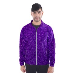 Purple  Glitter Windbreaker (men)