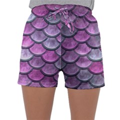 Pink Mermaid Scale Sleepwear Shorts