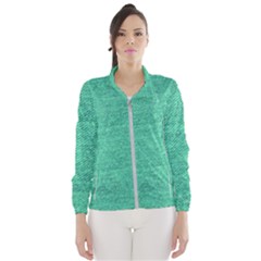 Green Denim Windbreaker (women)