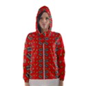 Fast Food Red Hooded Windbreaker (Women) View1