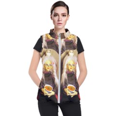 Eating Lunch Women s Puffer Vest by snowwhitegirl