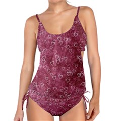 Heart Pattern Tankini Set