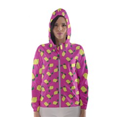 Lemons Pink Hooded Windbreaker (women)