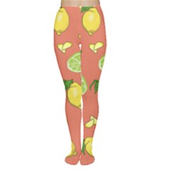 Lemons And Limes Peach Women s Tights