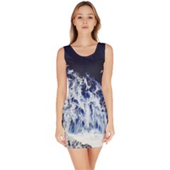 Blue Waves Sea Bodycon Dress