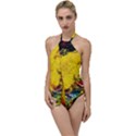 Yellow Chik Go with the Flow One Piece Swimsuit View1