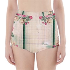 Roses 1944106 960 720 High-waisted Bikini Bottoms by vintage2030