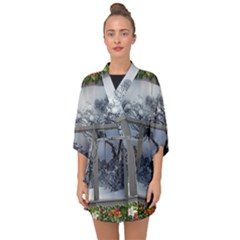 Winter 1660924 1920 Half Sleeve Chiffon Kimono by vintage2030