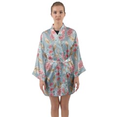 Background 1659236 1920 Long Sleeve Kimono Robe by vintage2030